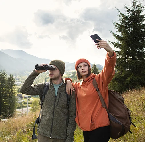 Couple enjoying trip planned by luxury travel planner | Royal Travel Advisor